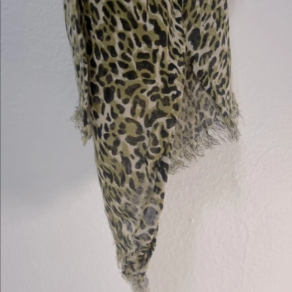 Leopard Print Scarf/Shawl